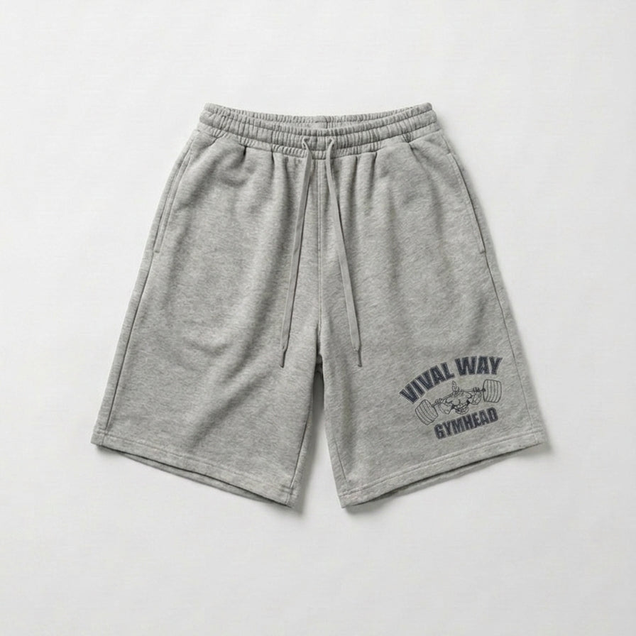 GYMHEAD 3/4 SHORTS GREY