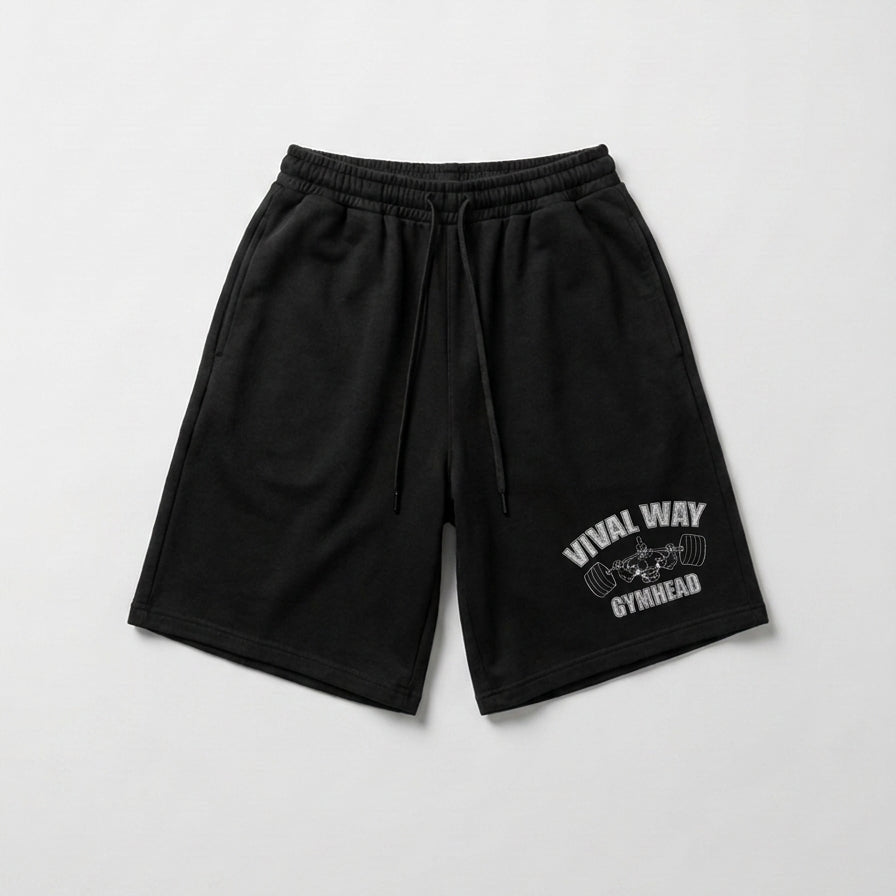 GYMHEAD 3/4 SHORTS BLACK
