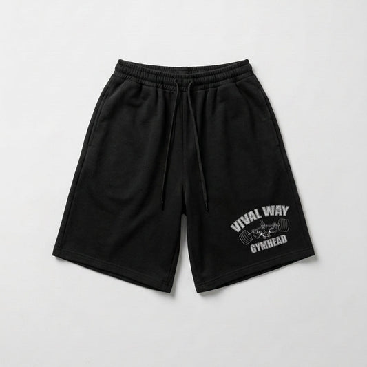 GYMHEAD 3/4 SHORTS BLACK